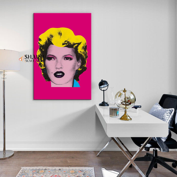 Banksy - Kate Moss Wall Art Canvas - SharpWallArts