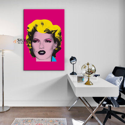 Banksy - Kate Moss Wall Art Canvas - SharpWallArts