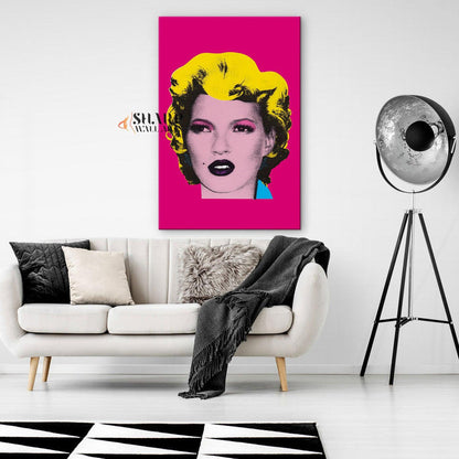 Banksy - Kate Moss Wall Art Canvas - SharpWallArts