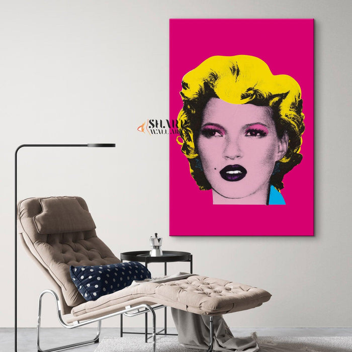 Banksy - Kate Moss Wall Art Canvas - SharpWallArts