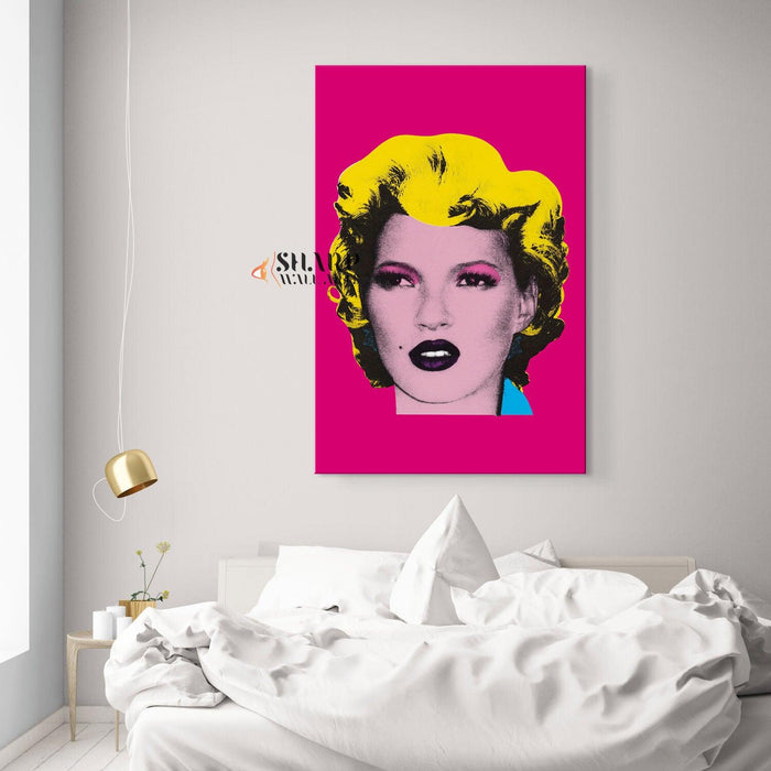 Banksy - Kate Moss Wall Art Canvas - SharpWallArts