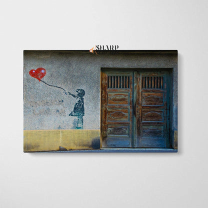 Banksy - There is Always Hope Wall Art Canvas - SharpWallArts