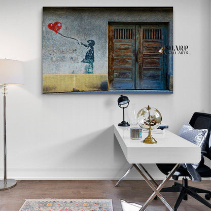 Banksy - There is Always Hope Wall Art Canvas - SharpWallArts