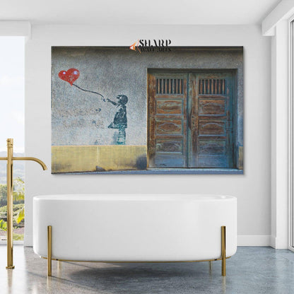 Banksy - There is Always Hope Wall Art Canvas - SharpWallArts
