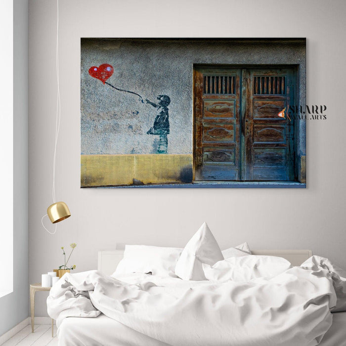 Banksy - There is Always Hope Wall Art Canvas - SharpWallArts