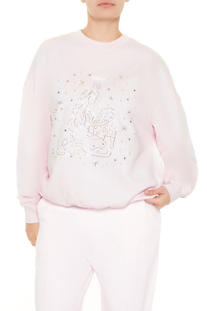 Beaded Virgo Pullover