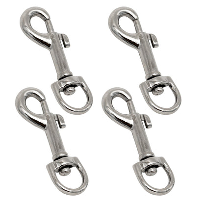 Bimini Top Swivel-Eye Bolt Snap, Zinc Alloy, 4-Pack