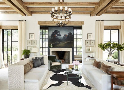 Black and White Cowhide Rug #A33045