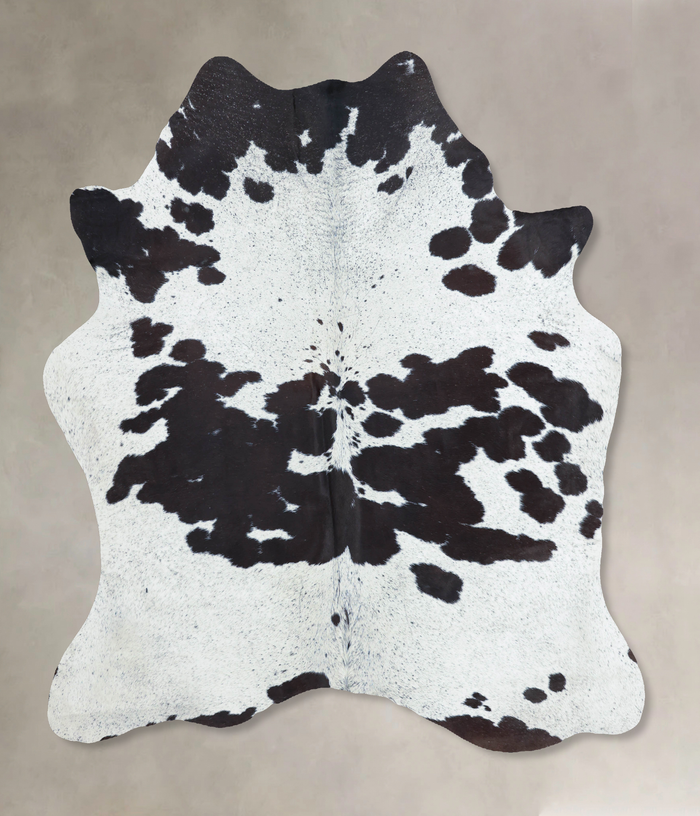 Black and White Cowhide Rug #B9553