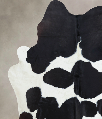 Black and White Cowhide Rug #B7992