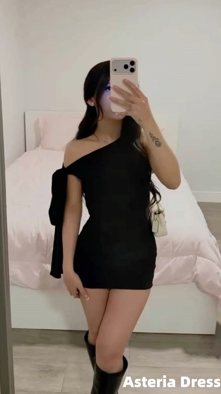Black Mini Homecoming Dresses Off The Shoulder Mini Party Dress