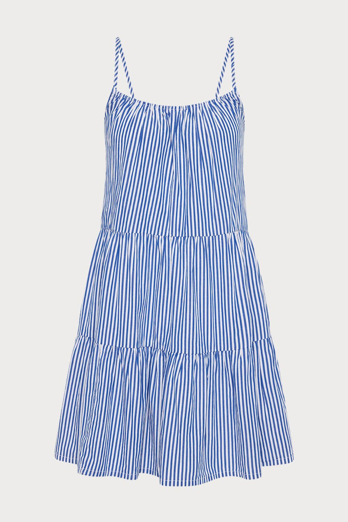 Boathouse Cotton Tie Back Short Sundress, Size M (UK 12)