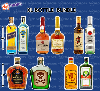 Bottle Bundle of 5 - FLAT SIGNS