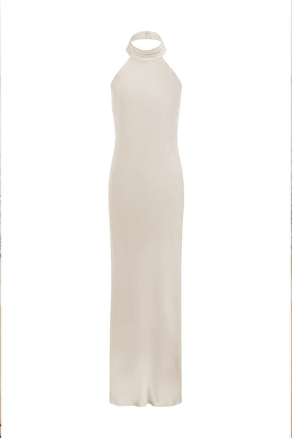 Brigitte Maxi Dress - Ivory - SHOPJAUS - JAUS