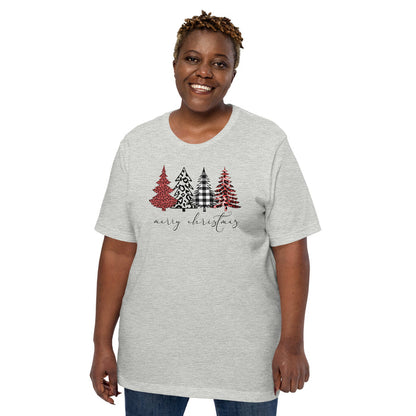 Buffalo Plaid Merry Christmas Tshirt