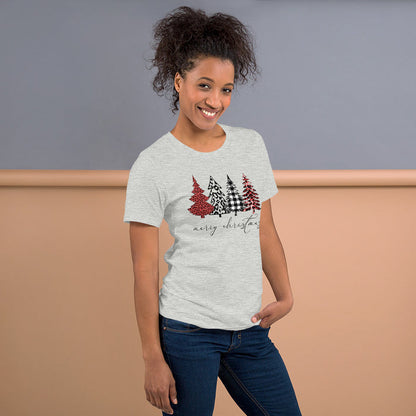 Buffalo Plaid Merry Christmas Tshirt