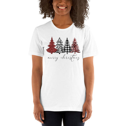 Buffalo Plaid Merry Christmas Tshirt