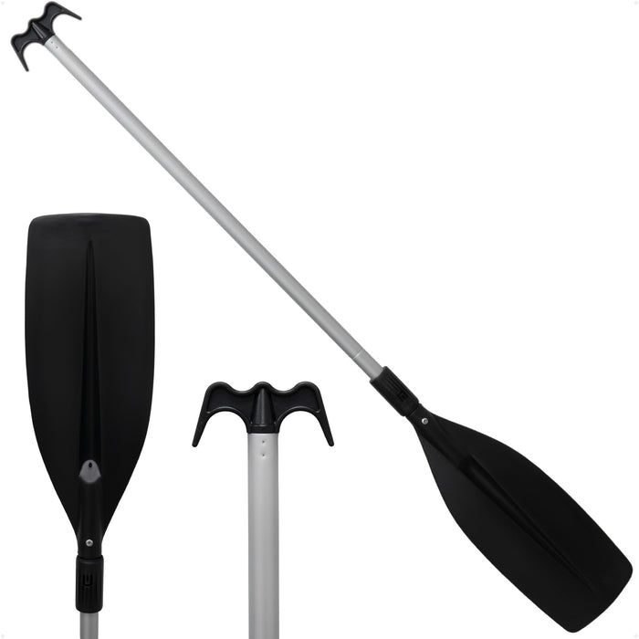 Built-In Bilge Pump Telescoping Paddle & Hook 51"- 66"