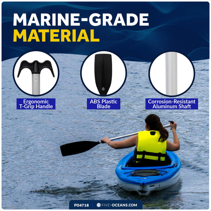 Built-In Bilge Pump Telescoping Paddle & Hook 51"- 66"