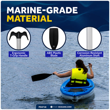 Built-In Bilge Pump Telescoping Paddle & Hook 51"- 66"