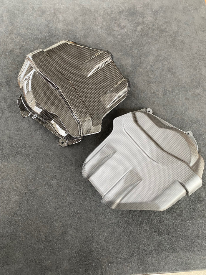 CARBON PANIGALE V4/V4S/R /SFV4 RIGHT & LEFT CYLINDER COVER KIT BY FULLSIX MD-V418-C76 ( MD-V418-M76)