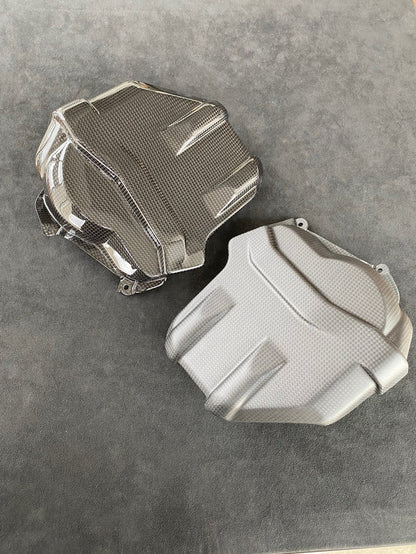 CARBON PANIGALE V4/V4S/R /SFV4 RIGHT & LEFT CYLINDER COVER KIT BY FULLSIX MD-V418-C76 ( MD-V418-M76)