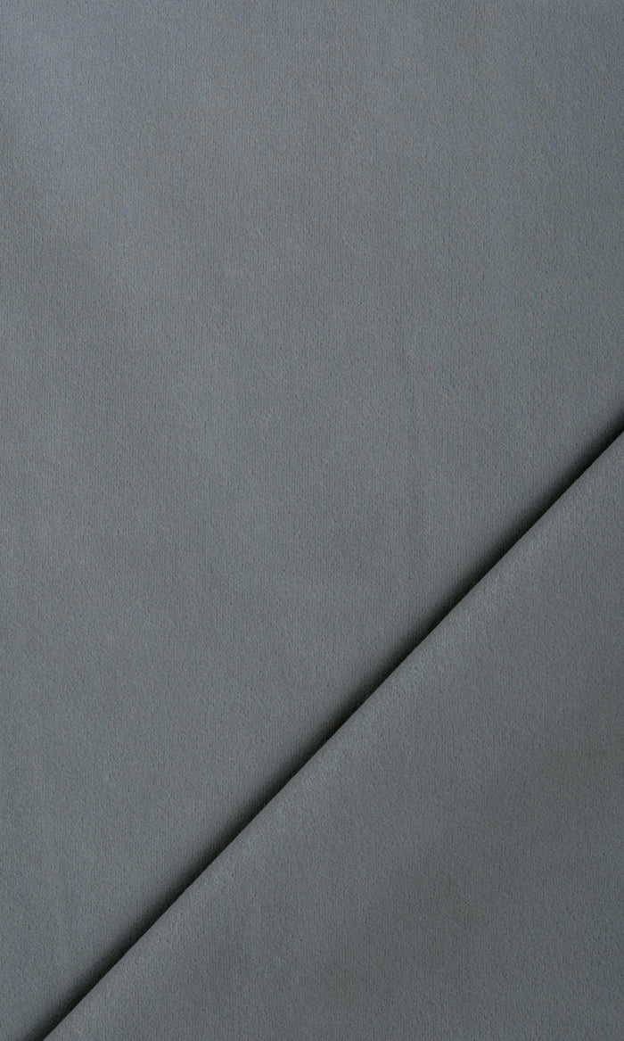 Velvet Curtain Panels (Gray) Extra Long Short Wide
