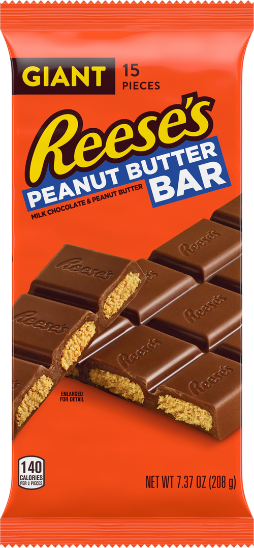 Chocolates Hersheys Reeses Milk Giant Barra - 209g