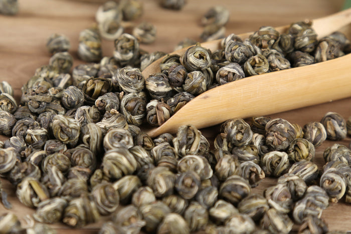 Classic Jasmine Pearls Yunnan Green Tea