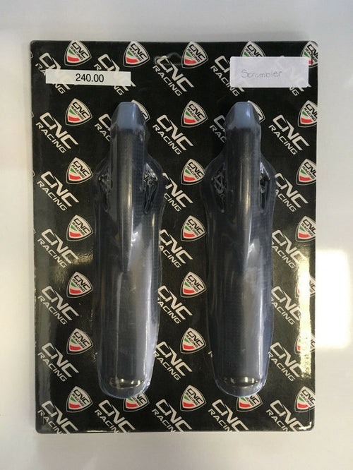 CNC Front Fork Protection Matt Carbon Ducati Scrambler ZA811Y