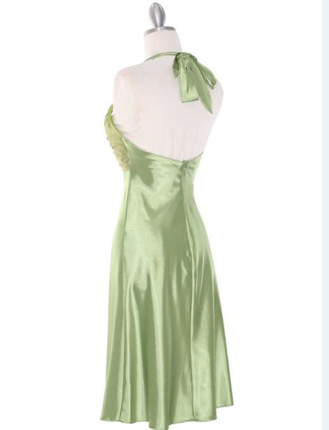 Cocktail Party Dress, Halter Homecoming Dress