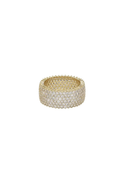 Crystal Band Ring - JAUS