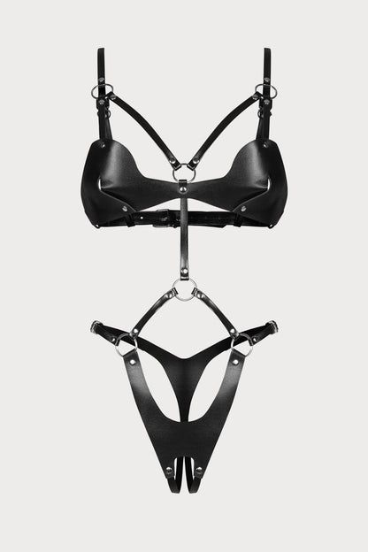 Dame Controle Crotchless Bodysuit