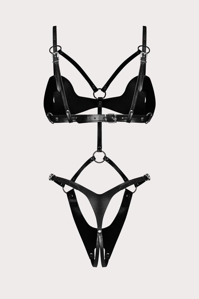 Dame Controle Crotchless Bodysuit