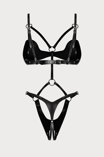 Dame Controle Crotchless Bodysuit