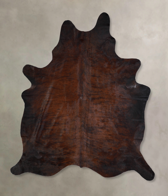 Dark Brindle Cowhide Rug #A33071