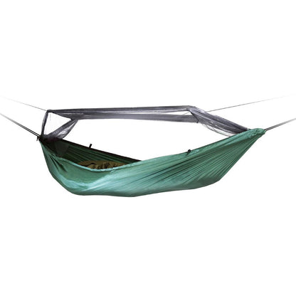 dd travel hammock bivi mosquito net unzipped