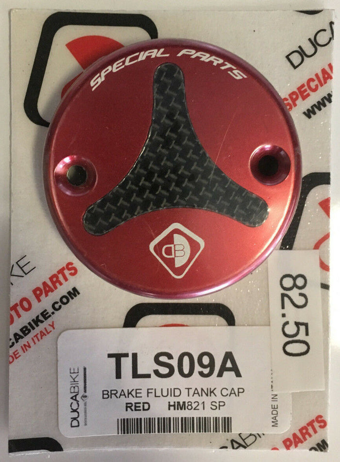 DUCABIKE for Ducati Brake Fluid Tank Cap Red TSL09A