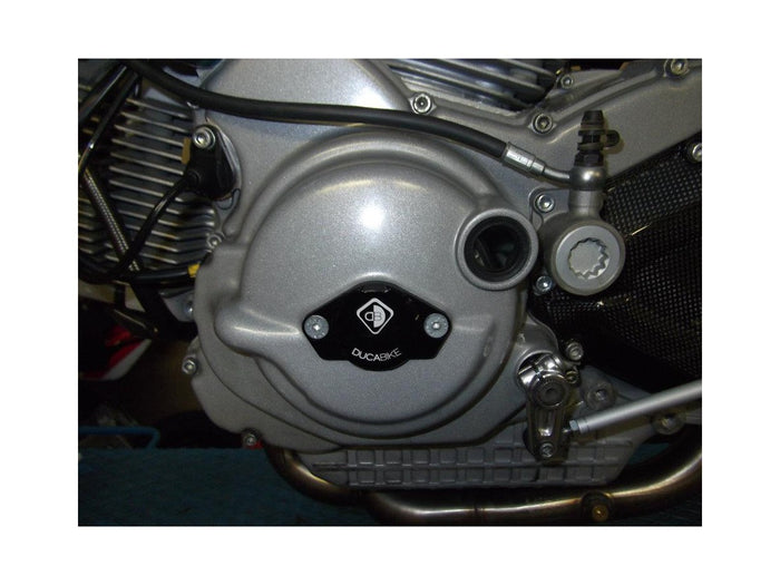 DUCABIKE Timing Inspection Cover - Black - New - CIF02D  Made in Italy Ducati
