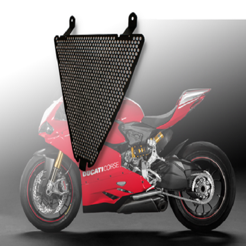 Ducati 899 Aluminum Radiator Guard 97380101A SBK Ducati Performance