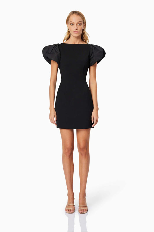 Eden Day Mini Dress - Black - SHOPJAUS - JAUS