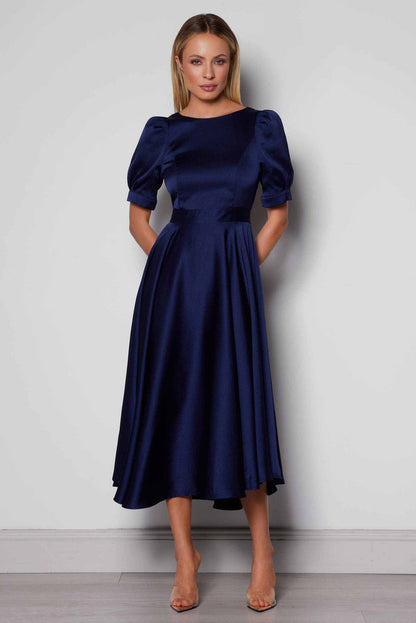 Edith Dress - Midnight Blue - SHOPJAUS - JAUS