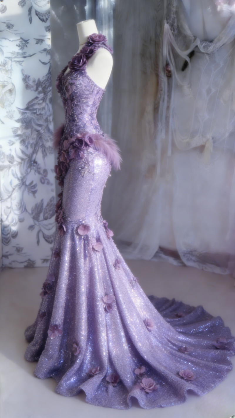 Elegant Halter Mermaid Burgundy Long Prom Dresses Sequin Burgundy Evening Dresses