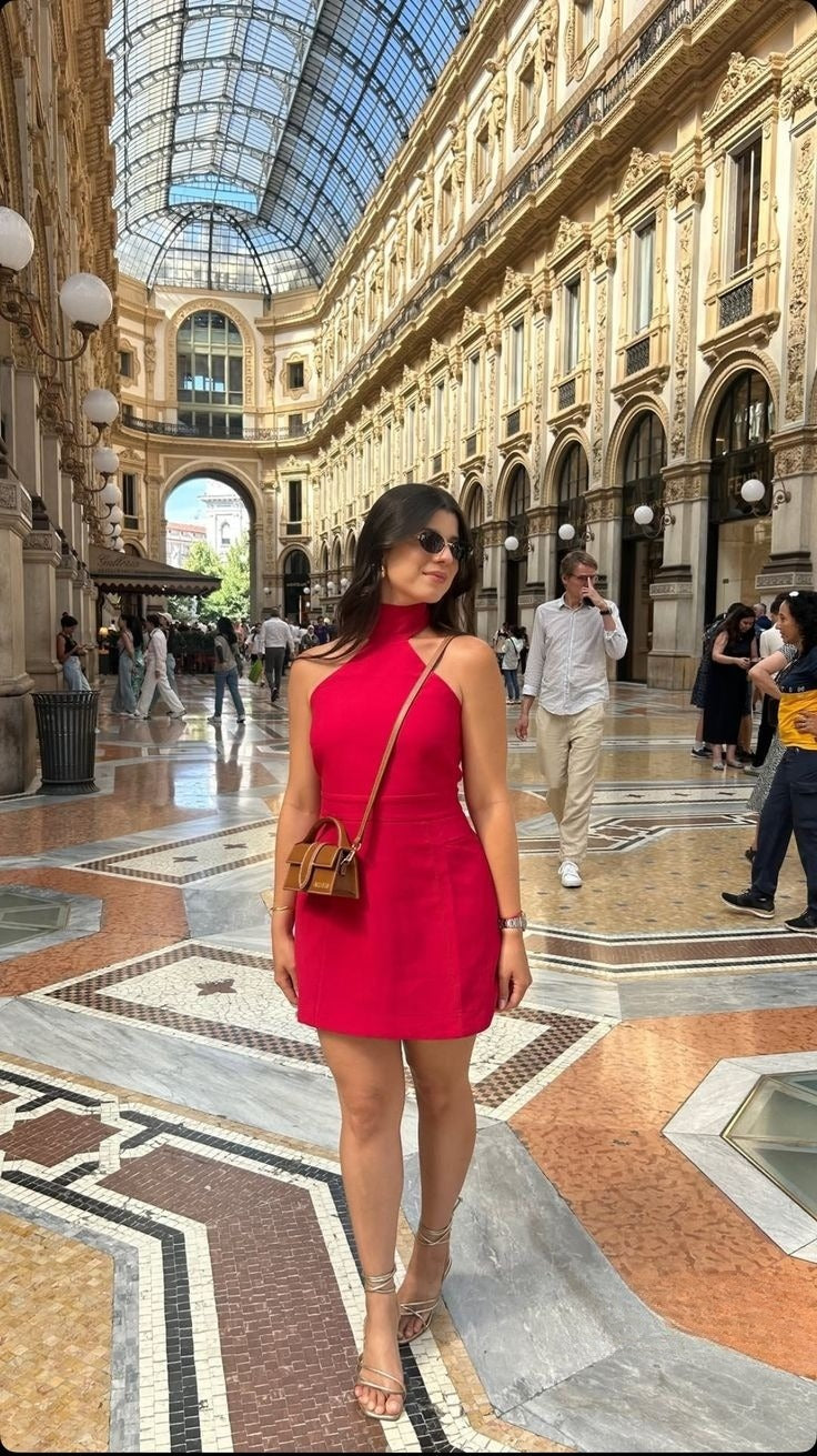 Elegant Red Off-the-shoulder Waisted 17th Birthday Homecoming Dress