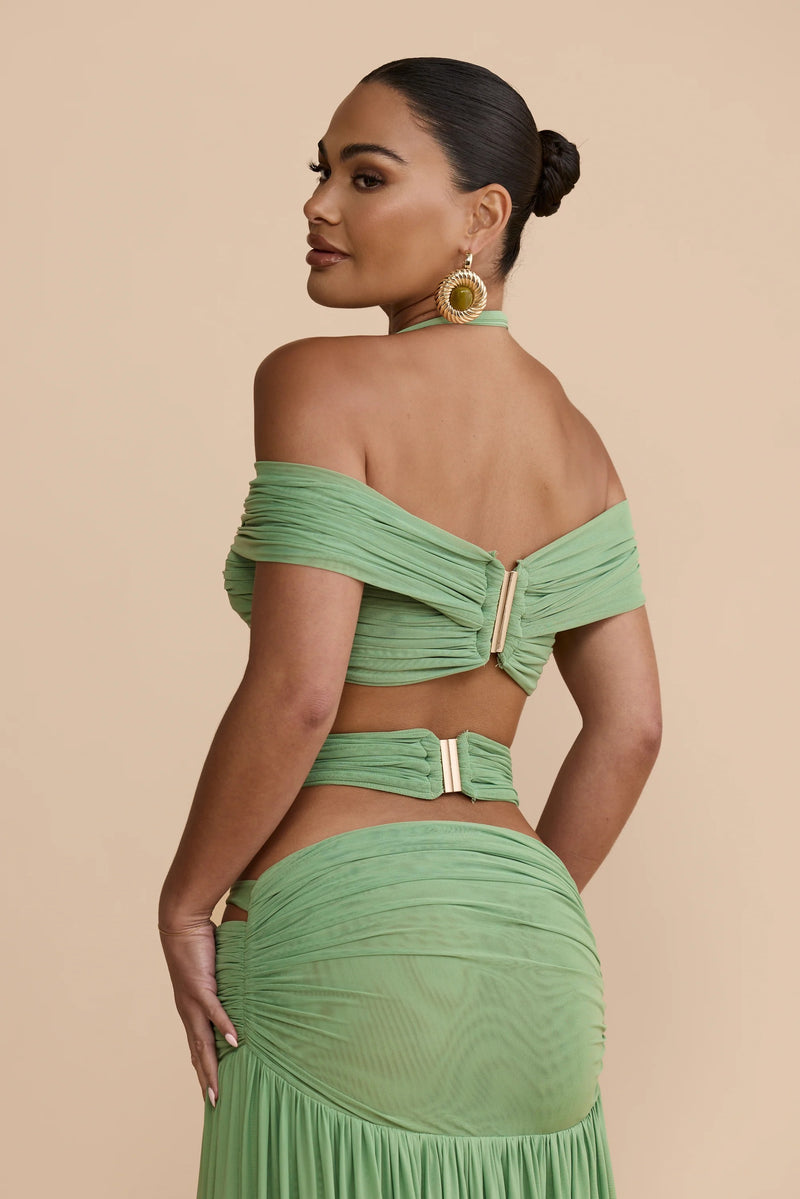 Ella Crop - Sage
