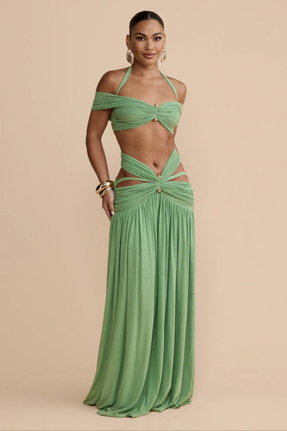Ella Crop - Sage