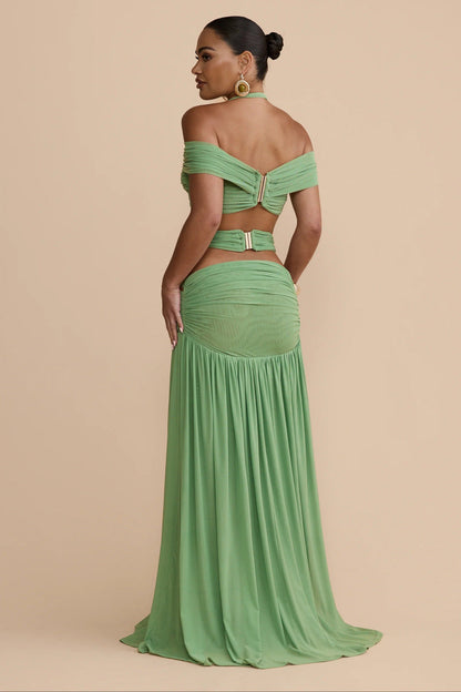 Ella Crop - Sage