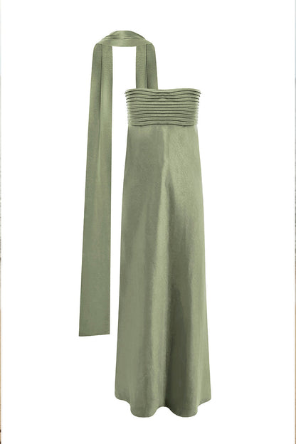 Elsa Maxi Dress - Sage - SHOPJAUS - JAUS