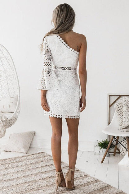 Elysian Dress - White - SHOPJAUS - JAUS