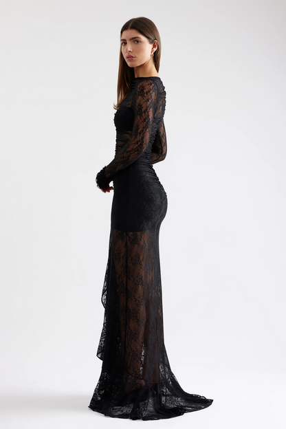 Evelyn Dress - Black - SHOPJAUS - JAUS